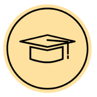 graduation cap icon